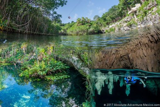 snorkeling-cenote-tour